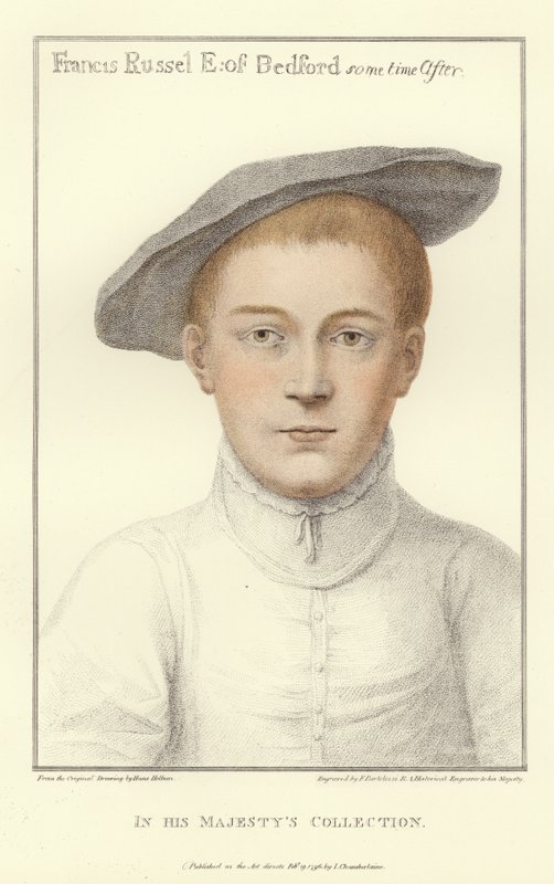 Francis Russell, Bedford grófja (akvatinta) alkotó: Hans Holbein der Jüngere
