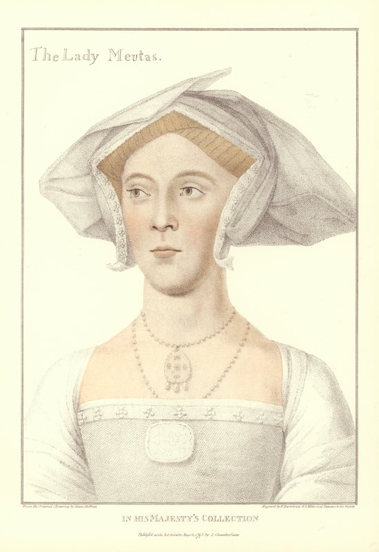 Jane Meutas (akvatinta) alkotó: Hans Holbein der Jüngere