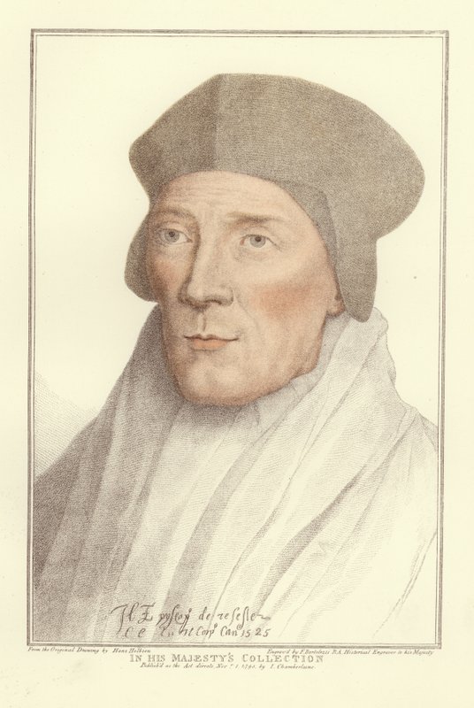 John Fisher, Rochester püspöke (aquatinta) alkotó: Hans Holbein der Jüngere