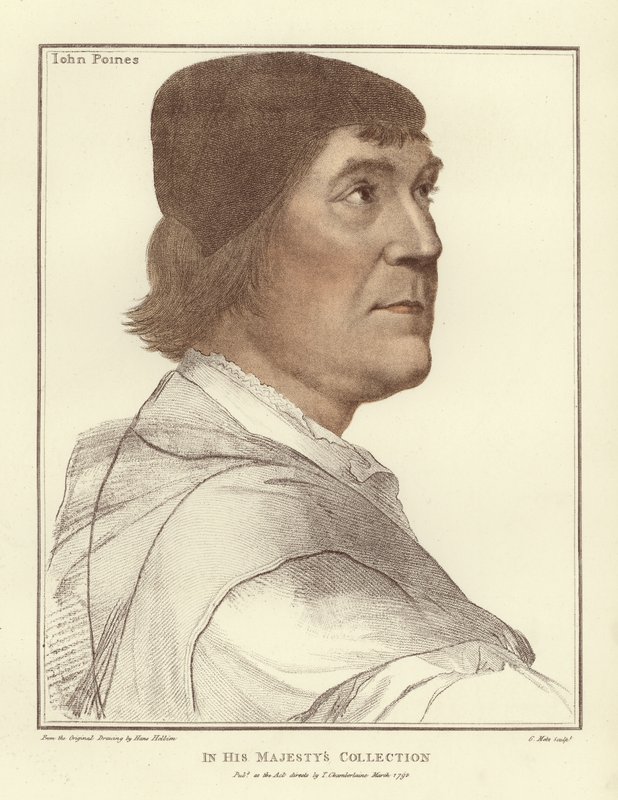 John Poines (akvatinta) alkotó: Hans Holbein der Jüngere