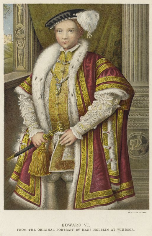 VI. Edward angol és ír király alkotó: Hans Holbein der Jüngere