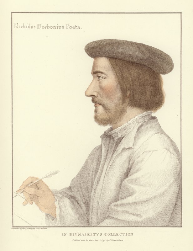 Nicholas Borbonius (akvatinta) alkotó: Hans Holbein der Jüngere