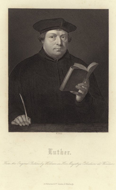 Luther Márton portréja alkotó: Hans Holbein der Jüngere