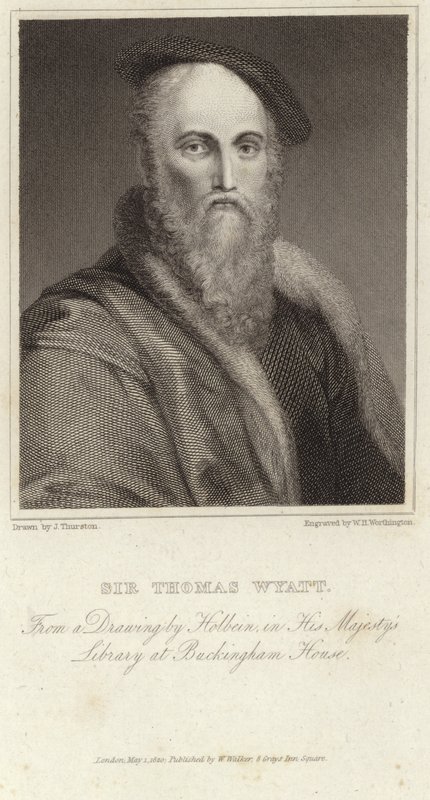 Sir Thomas Wyatt portréja alkotó: Hans Holbein der Jüngere