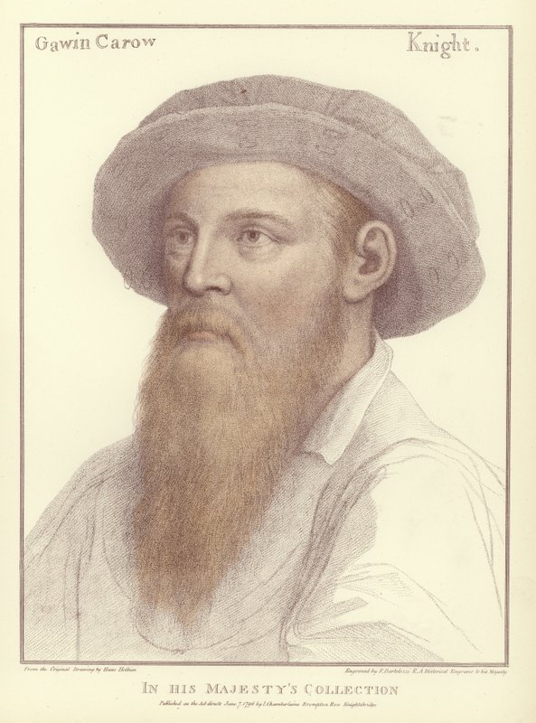 Sir Gawain Carew (akvatinta) alkotó: Hans Holbein der Jüngere
