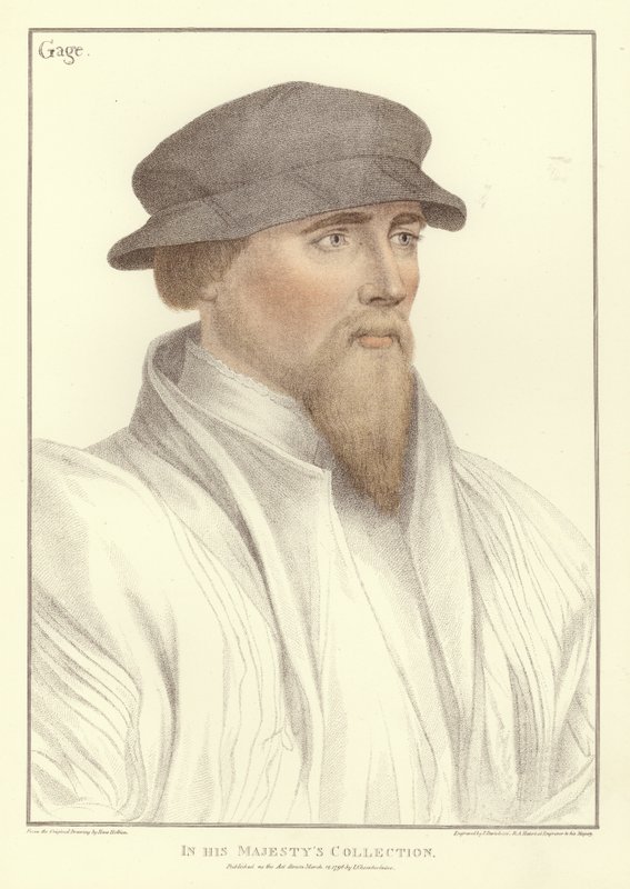 Sir John Gage (akvatinta) alkotó: Hans Holbein der Jüngere
