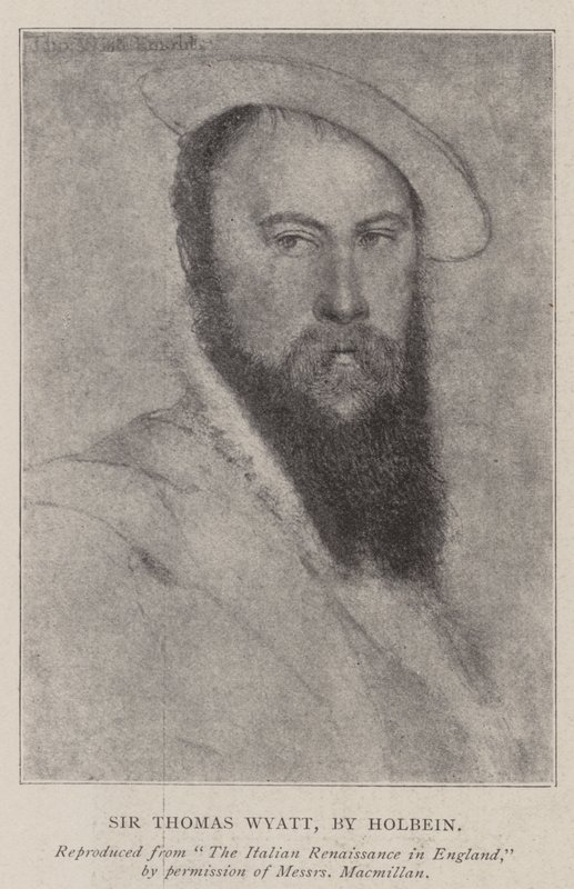 Sir Thomas Wyatt alkotó: Hans Holbein der Jüngere