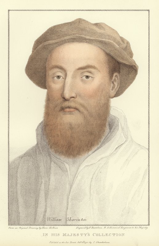 Sir William Sharington (akvatinta) alkotó: Hans Holbein der Jüngere