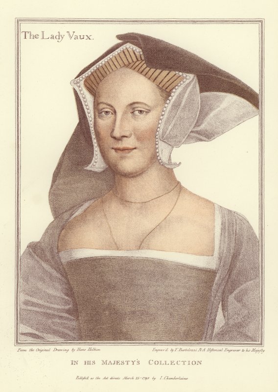 A Lady Vaux (akvatinta) alkotó: Hans Holbein der Jüngere