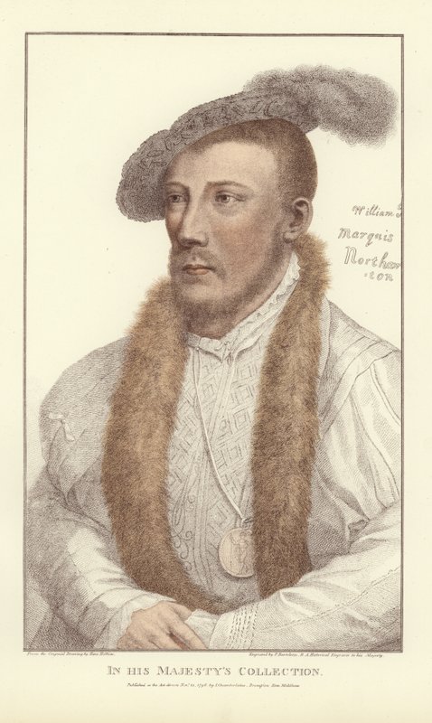 William Parr, Northampton márkija (aquatinta) alkotó: Hans Holbein der Jüngere