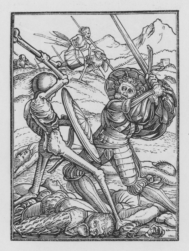 Holbein haláltánca: A katona alkotó: Hans Holbein der Jüngere
