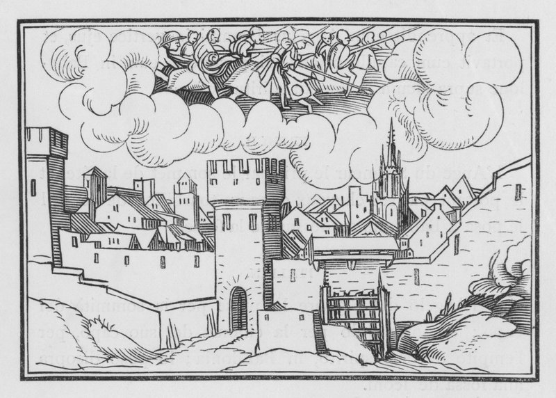 Jelek és jelzők Jeruzsálemben, 2 Makkabeus V, 2 alkotó: Hans Holbein der Jüngere