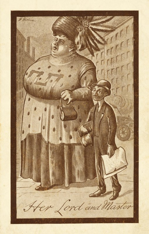 Az ő ura és mestere (litográfia) alkotó: Hans Horina