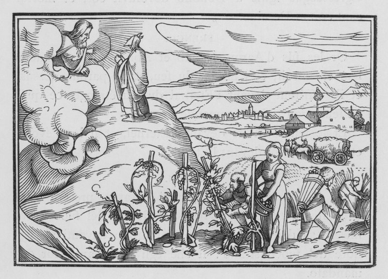Bizonyos erkölcsi és ceremoniális törvények, amelyeket Isten parancsolt, Leviticus XIX, 1, 2 alkotó: Hans after Holbein the Younger