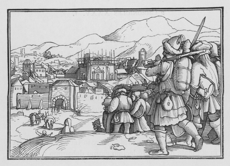 Cyrus helyreállítja a templom edényeit, I. Ezsdrás, 6 alkotó: Hans after Holbein the Younger