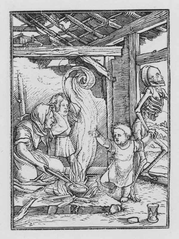 Holbein haláltánca: A gyermek alkotó: Hans after Holbein the Younger