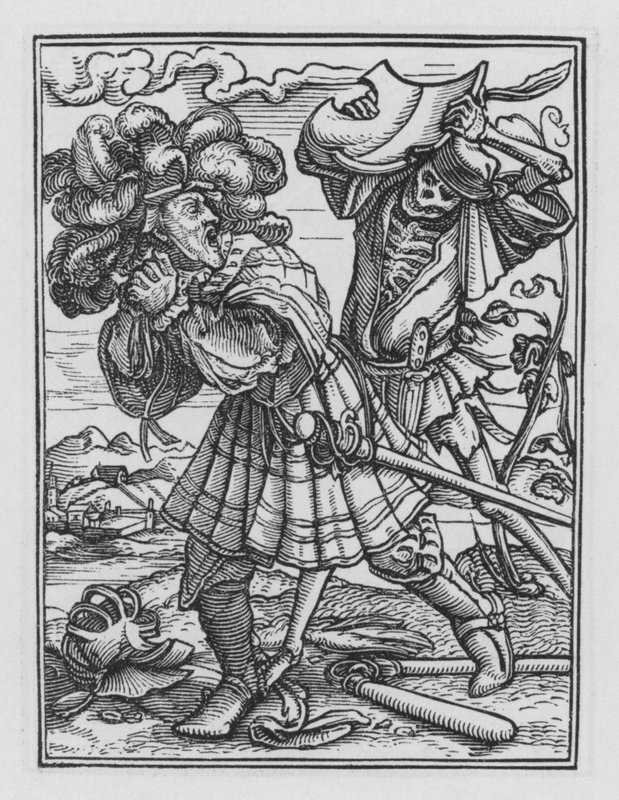 Holbein haláltánca: A gróf alkotó: Hans after Holbein the Younger