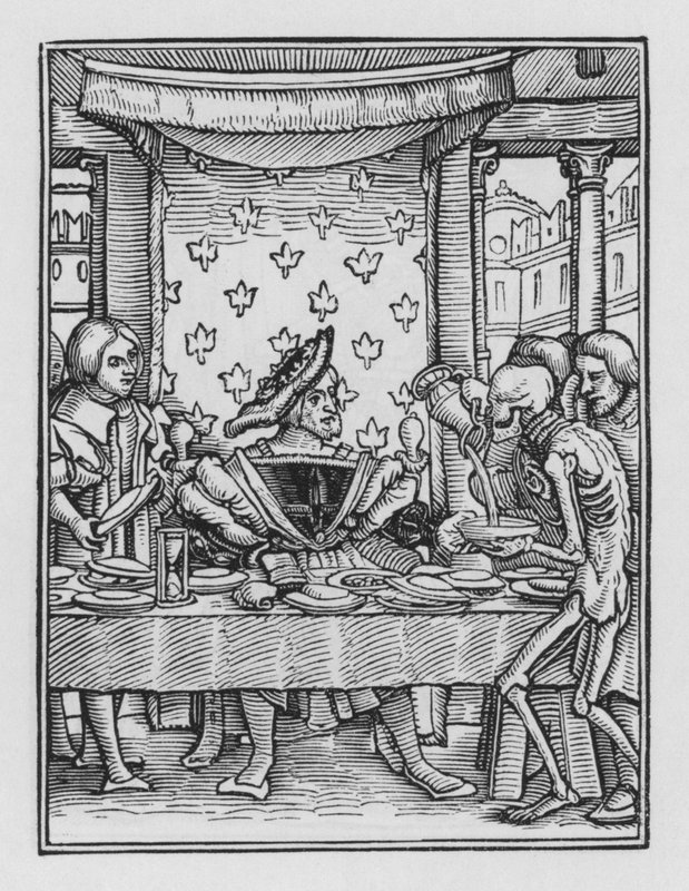 Holbein haláltánca: A király alkotó: Hans after Holbein the Younger