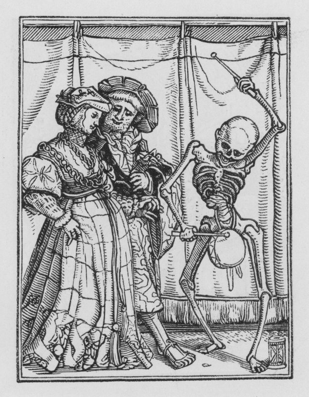 Holbein haláltánca: Az új házas hölgy alkotó: Hans after Holbein the Younger