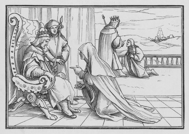 Joáb műalkotás Absolon hazahozatalára, 2. Sámuel XIV, 4 alkotó: Hans after Holbein the Younger