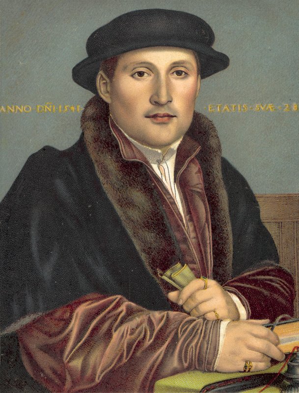 Egy úriember portréja alkotó: Hans after Holbein the Younger