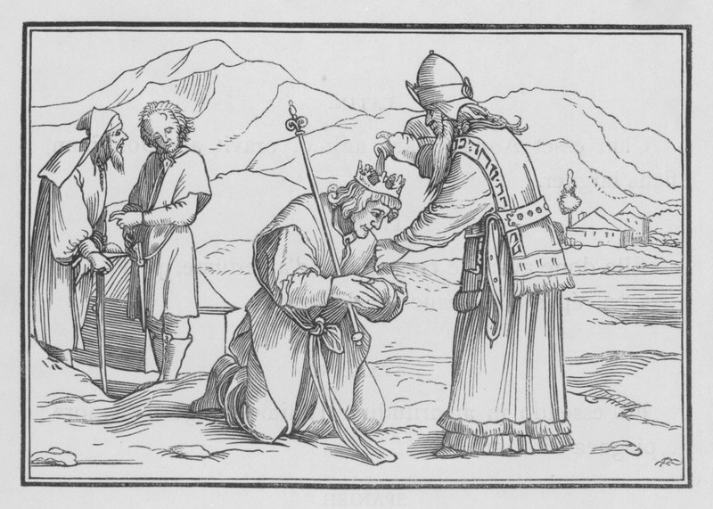 Sámuel Anointeth Saul, 1. Sámuel X, 1 alkotó: Hans after Holbein the Younger