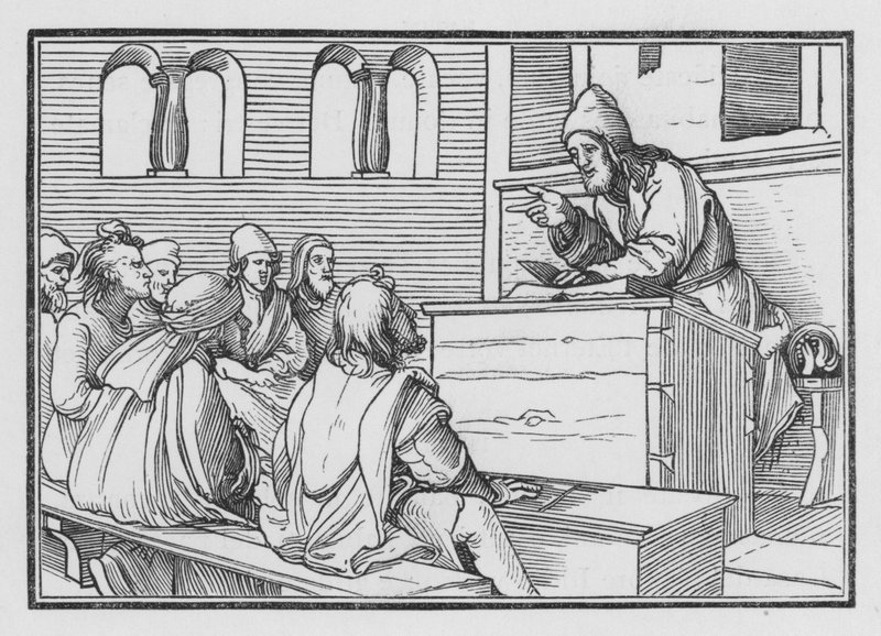 Ámosz próféciája, Ámosz I, 1 alkotó: Hans after Holbein the Younger