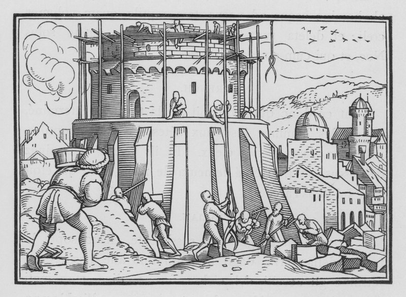 Bábel tornya, Genesis XI, 4 alkotó: Hans after Holbein the Younger