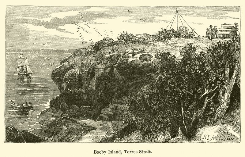 Booby-sziget, Torres-szoros alkotó: Harden Sidney Melville