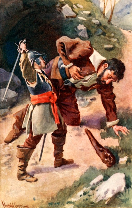 Óriás Maul halála alkotó: Harold Copping