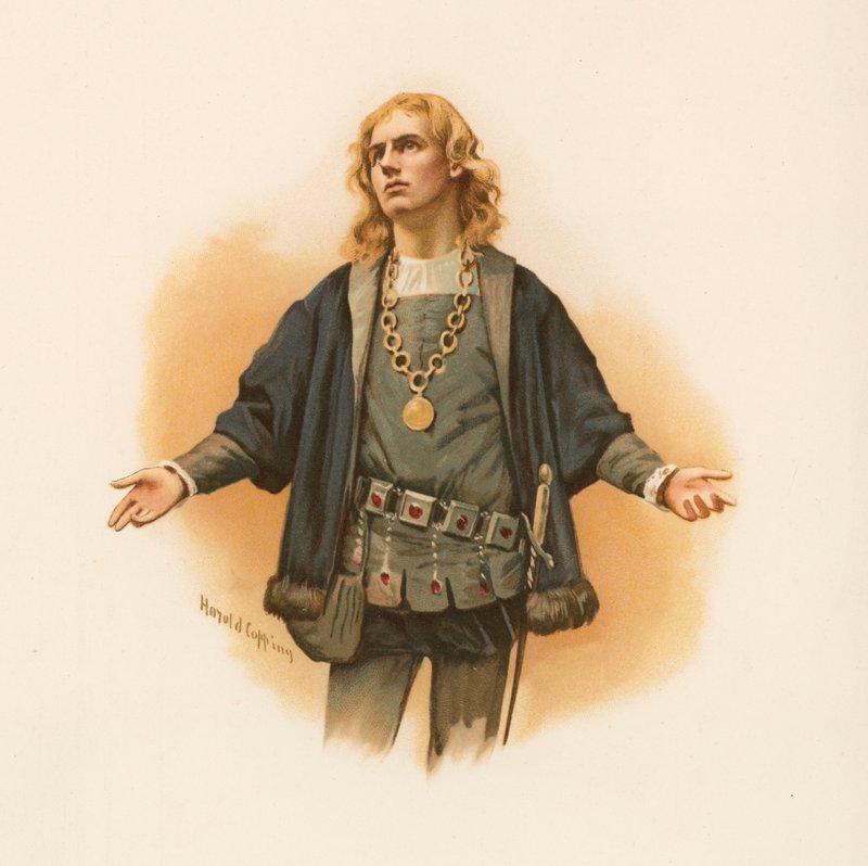 Hamlet alkotó: Harold Copping
