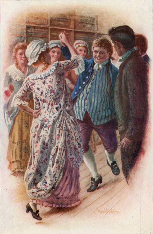 Illusztráció Charles Dickens karácsonyi énekéhez alkotó: Harold Copping