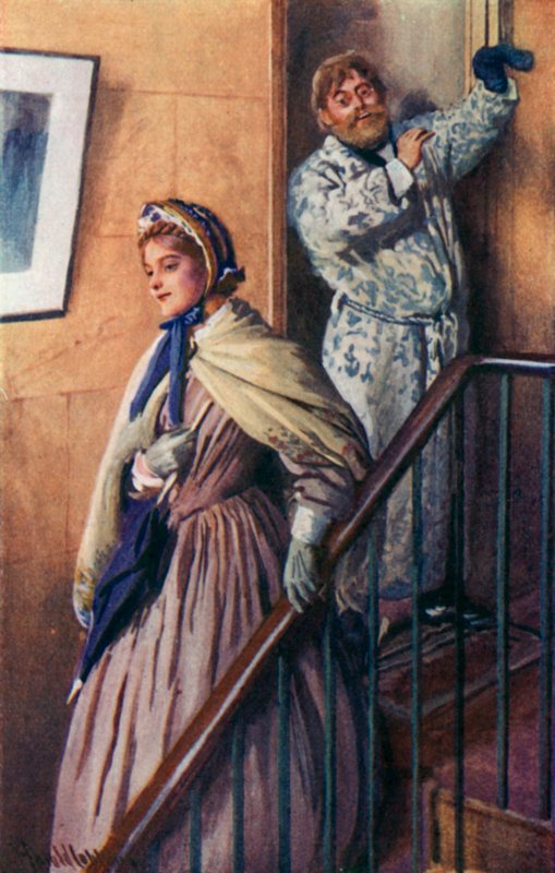 Illusztráció a jó feleségek számára, Louisa M Alcott alkotó: Harold Copping