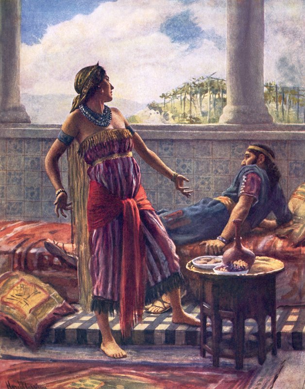 Jezabel alkotó: Harold Copping