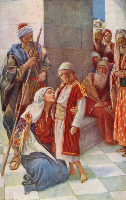 Újszövetség: "(színes litográfia) alkotó: Harold Copping