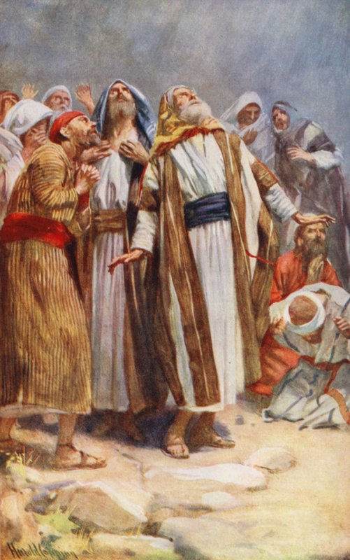 Újszövetség: (színes litográfia) alkotó: Harold Copping