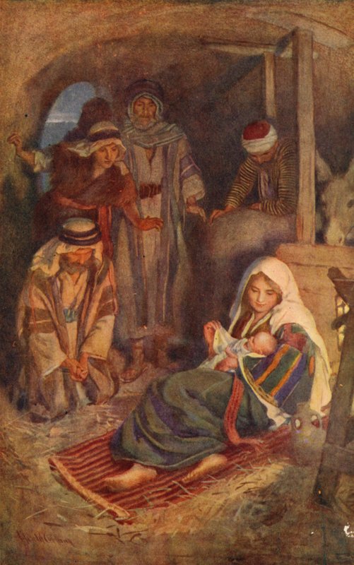 Újszövetség: (színes litográfia) alkotó: Harold Copping