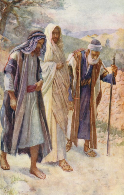 Újszövetség: (színes litográfia) alkotó: Harold Copping