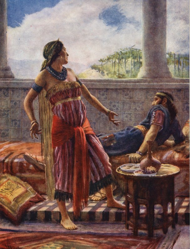 Ószövetség: (színes litográfia) alkotó: Harold Copping