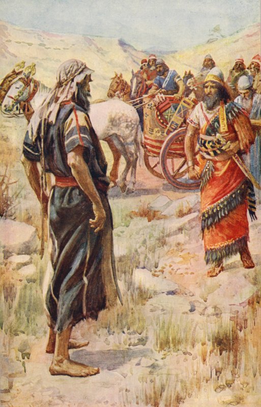 Ószövetség: (színes litográfia) alkotó: Harold Copping