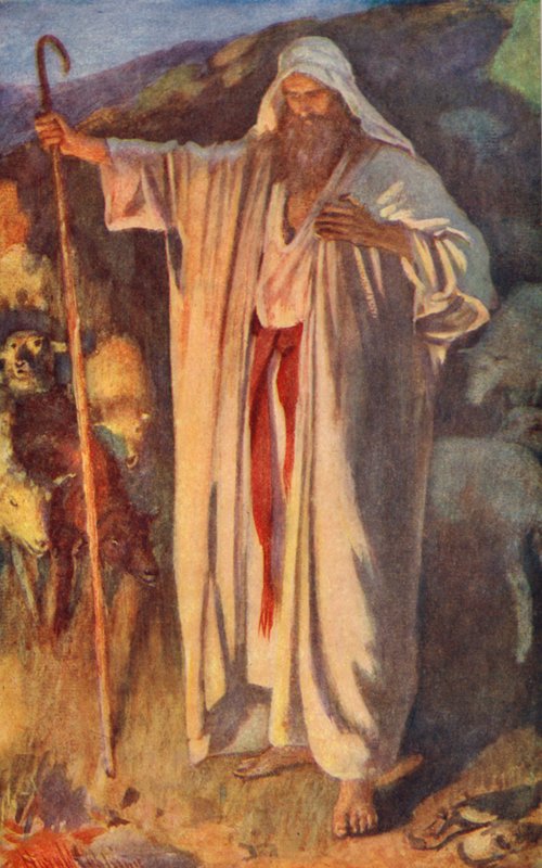 Ószövetség: (színes litográfia) alkotó: Harold Copping