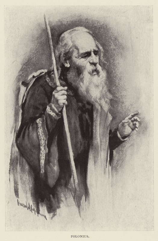 Polonius alkotó: Harold Copping