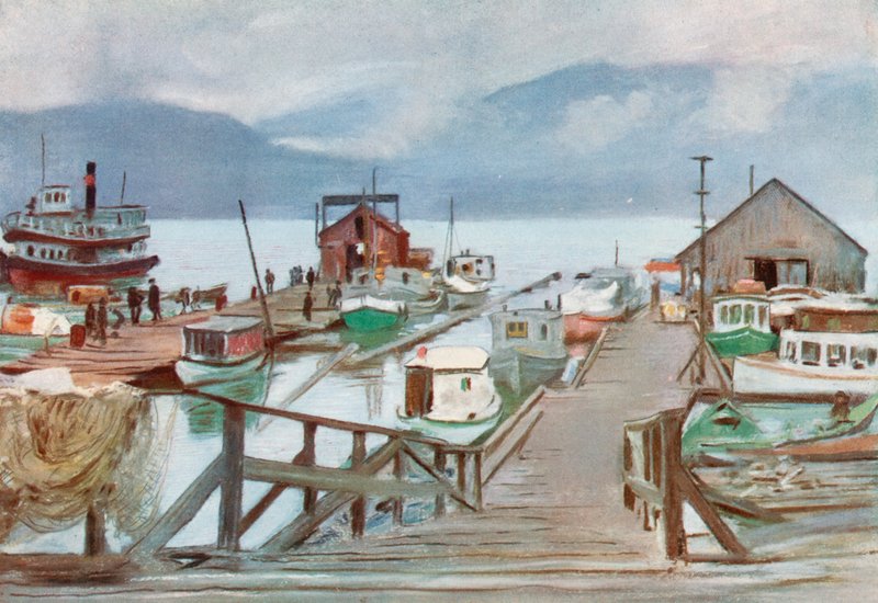 A halpiac, vancouver, a szúnyogflotta alkotó: Harold Copping