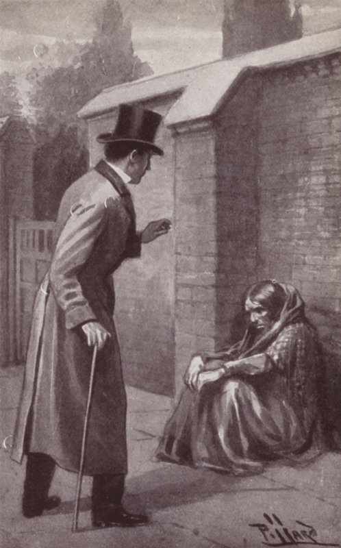 Illusztráció: Charles Dickens Edwin Drood rejtélyéhez (litho) alkotó: Harold Hume Piffard