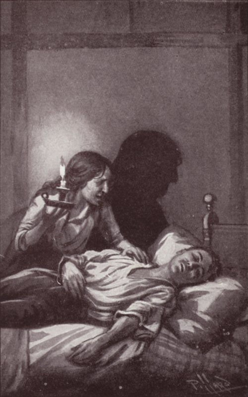 Illusztráció: Charles Dickens Edwin Drood rejtélyéhez (litho) alkotó: Harold Hume Piffard