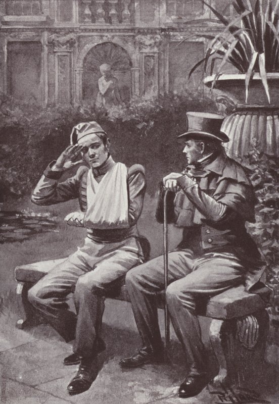 Illusztráció a Vanity Fairhez, William Makepeace Thackeray (litho) alkotó: Harold Hume Piffard
