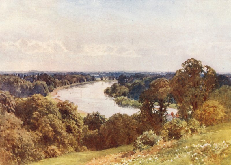 Richmond Hillből (színes litográfia) alkotó: Harold Sutton Palmer