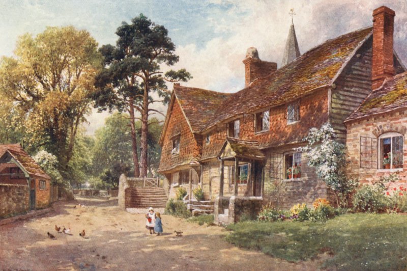 Witley (színes litográfia) alkotó: Harold Sutton Palmer