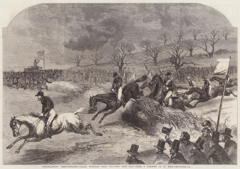 Northampton Steeplechases, Grand Military Gold Cup, az utolsó ugrás alkotó: Harrison William Weir