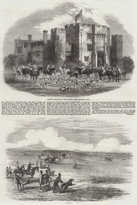 Vadászat és Coursing alkotó: Harrison William Weir